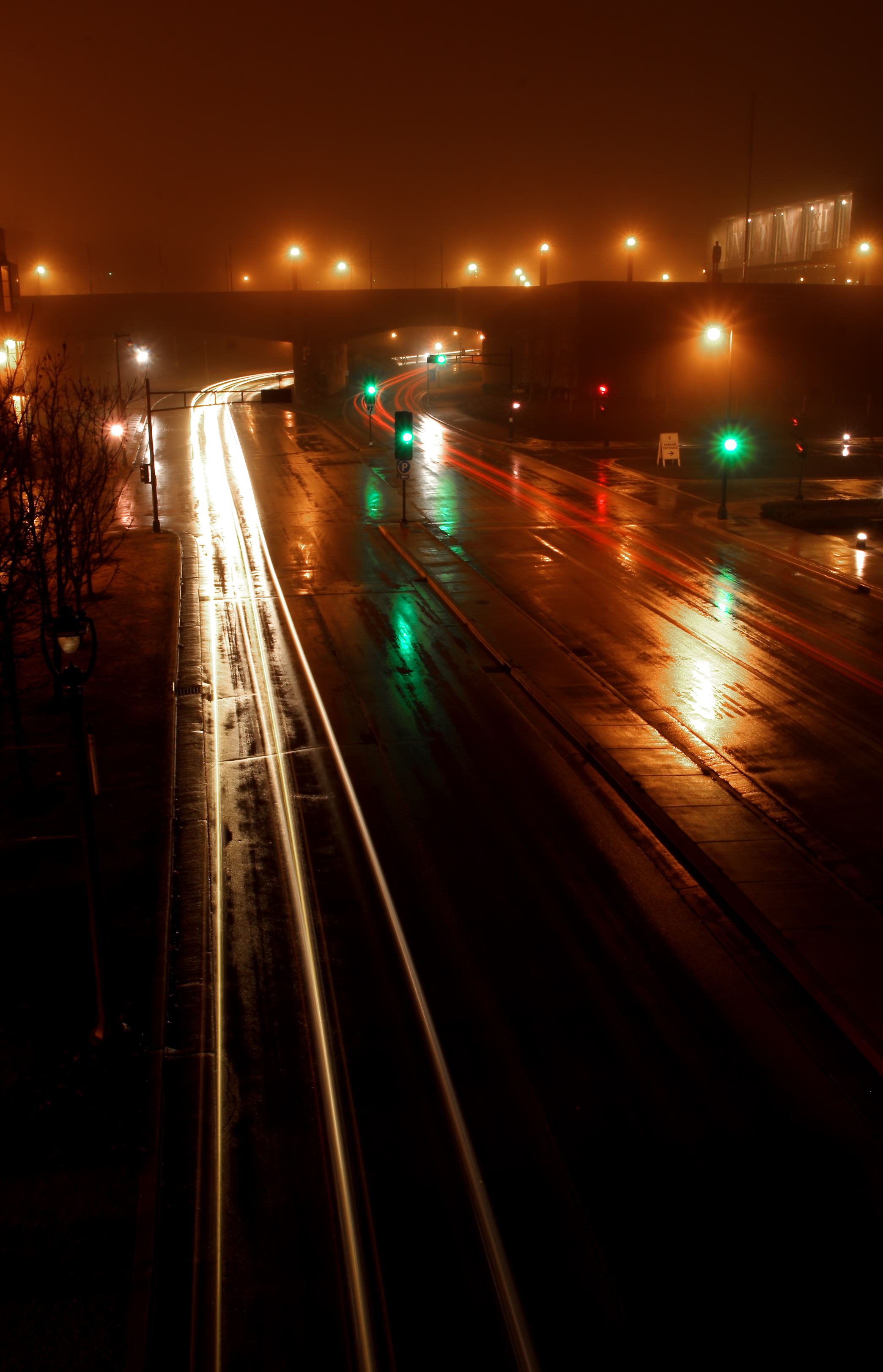 Cars from the Bridge