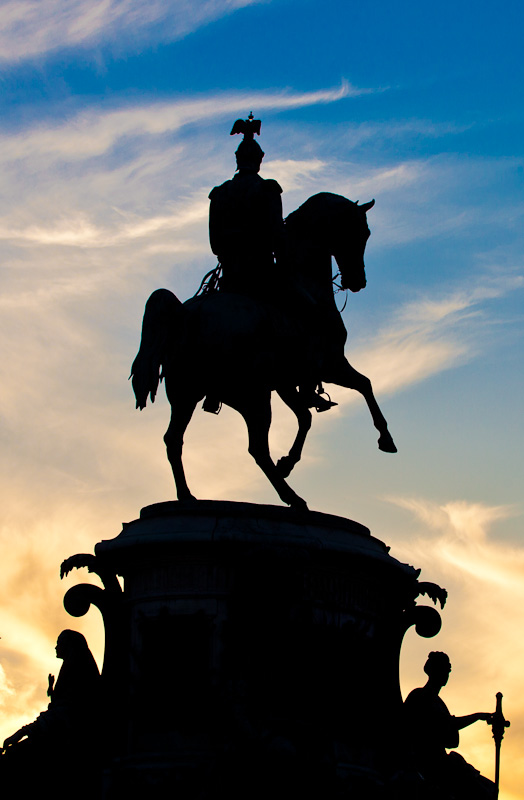 Peter the Great on his horse