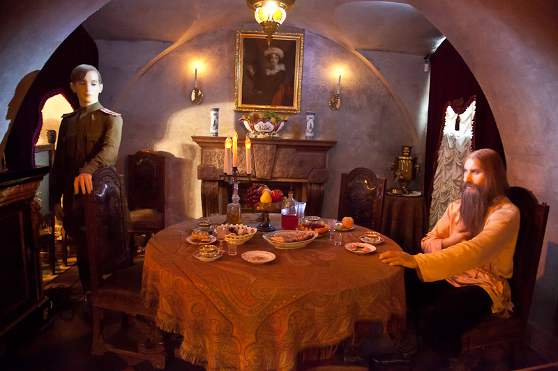 Prince Yusupovs House - doing in Rasputin