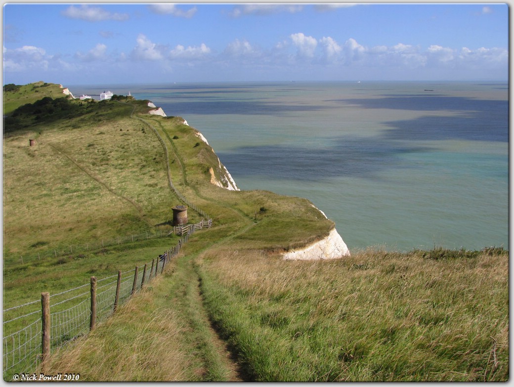 White Cliffs Azure Blue