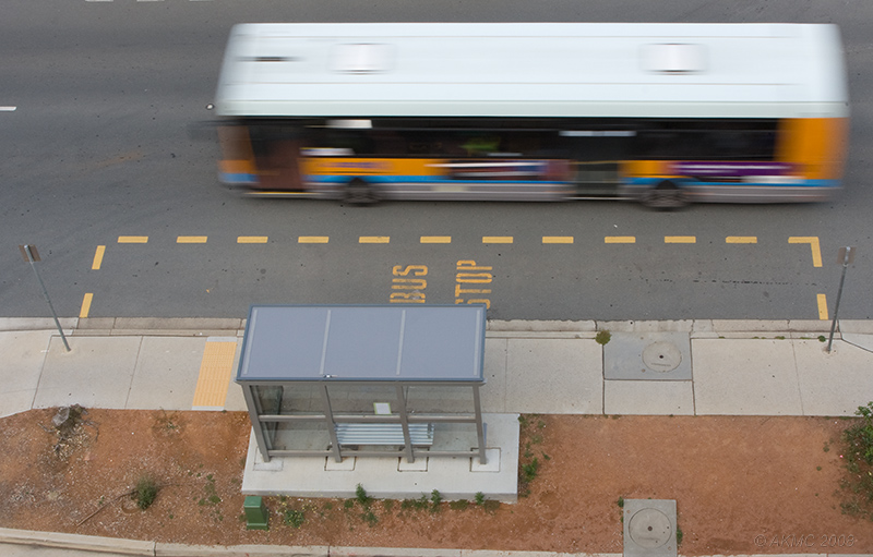 3012 Bus, No Stop
