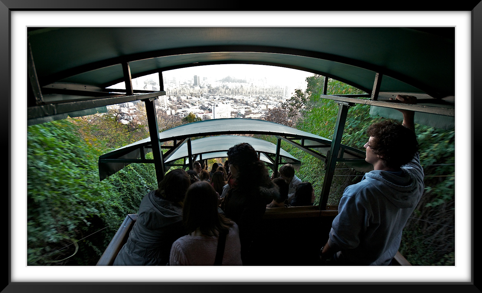 Bajando a Santiago - Funicular