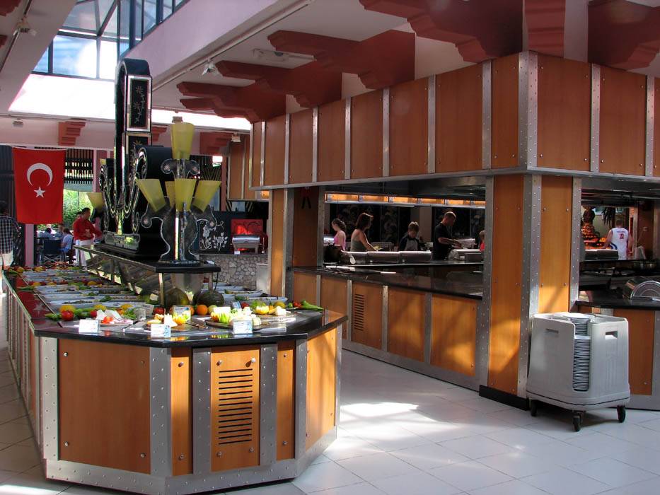 Village Restaurant Buffet Area