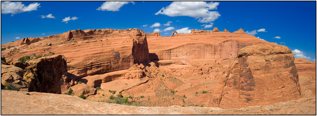 Delicate Arch Upper View Point Panorama