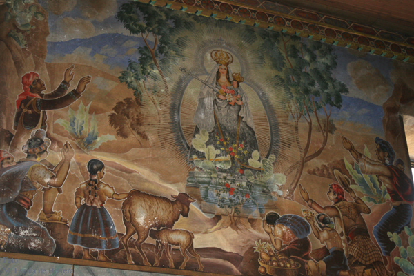 Pintura en el Interior de la Iglesia