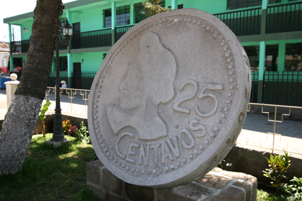 Monumento a la Modelo que Aparece en la Moneda de Q.0.25