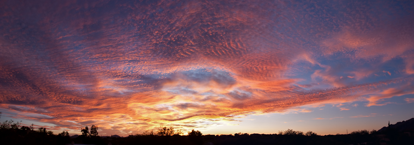 Sunset Panorama, Oct 4