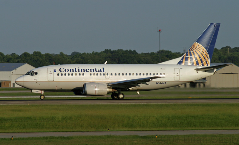 Continental Airlines N16642