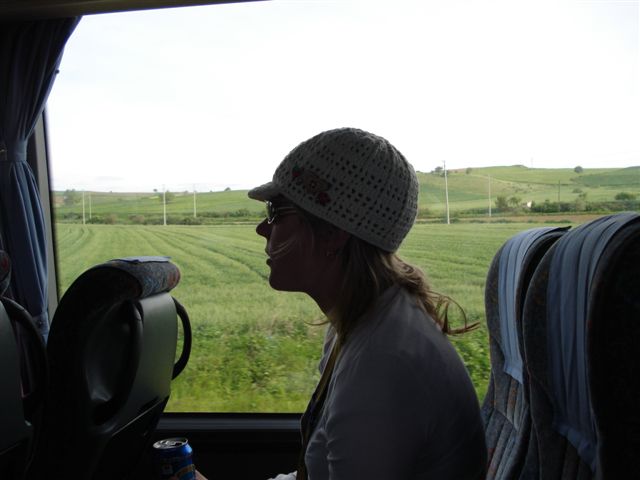 The Bus trip back to Istanbul- the beers are having an effect on most (5).JPG