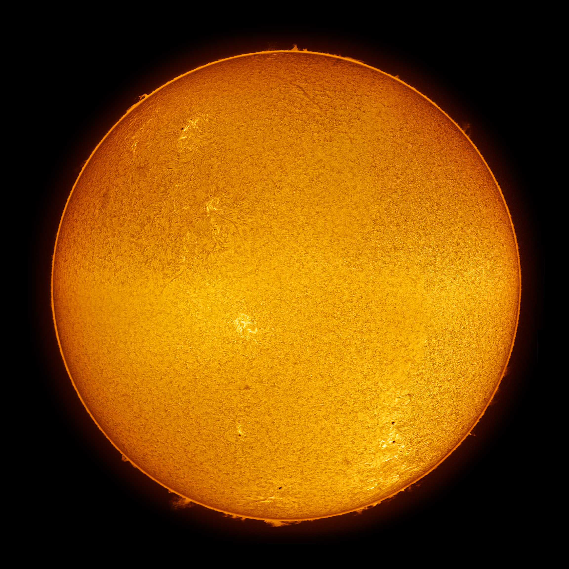 Solar disc 02/06/2012