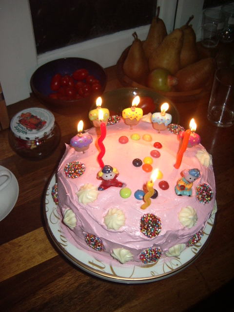 Saskias 3rd Birthday - cake made to order
