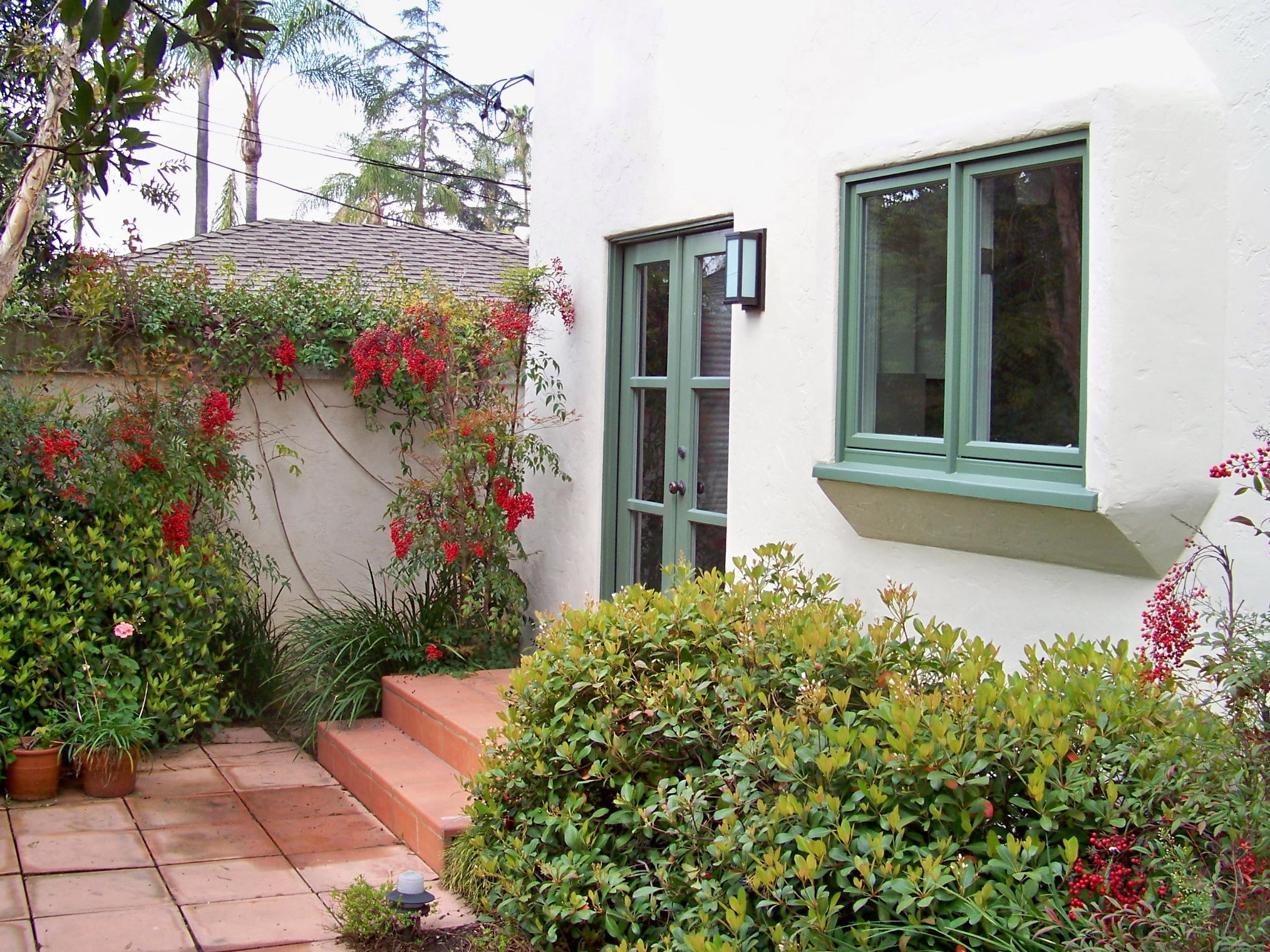 French Doors to Patio