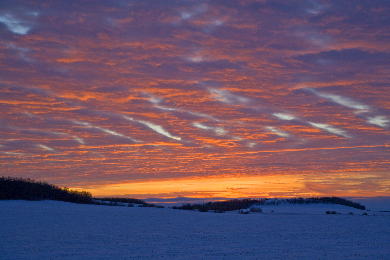 Holland Manitoba Sunset
