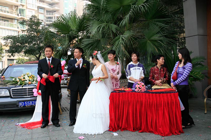A Chengdu wedding, China