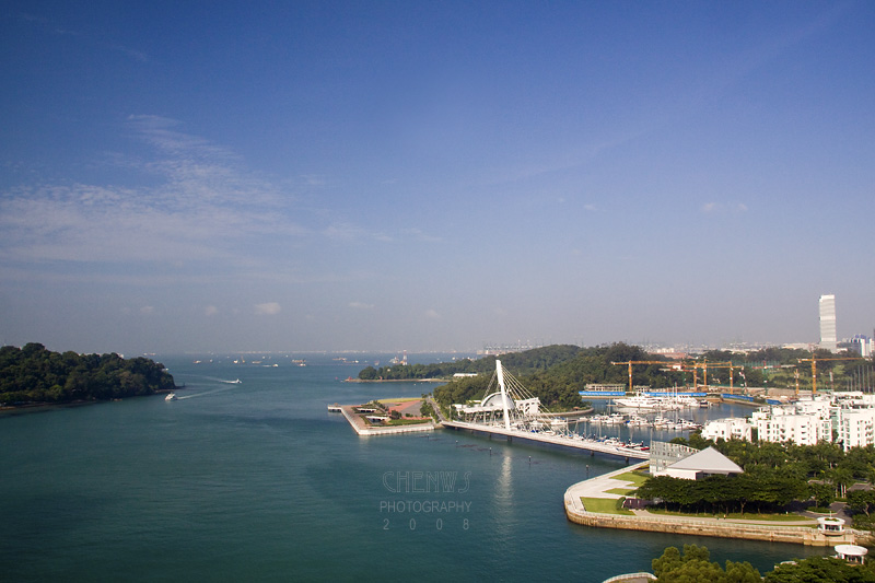 View from cable car