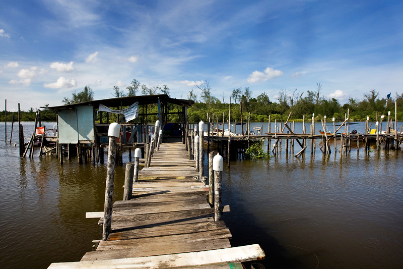 Jetty in Kampung Balok