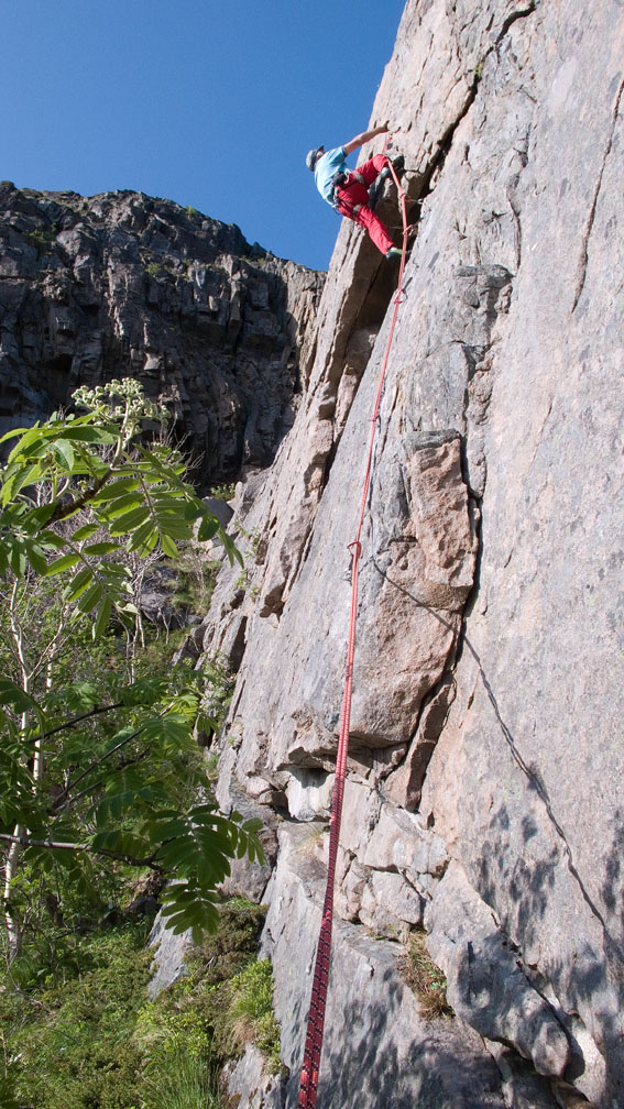 New Sport route near Henningsvaer