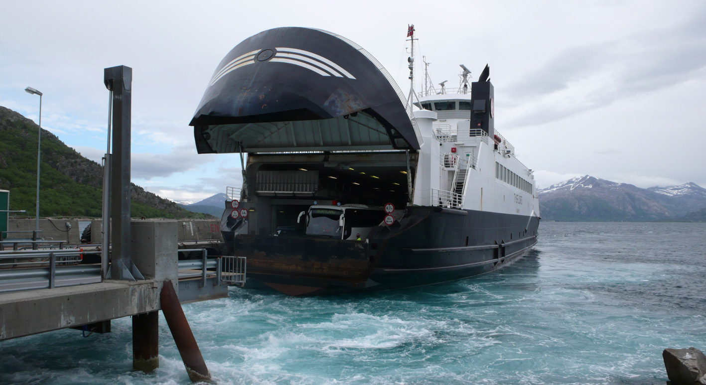 Ferry to Bognes