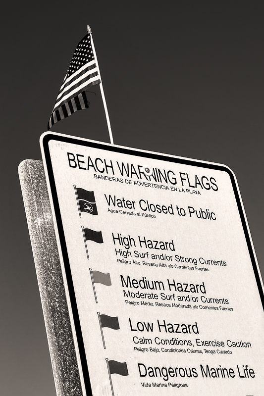 Beach Warning Flags