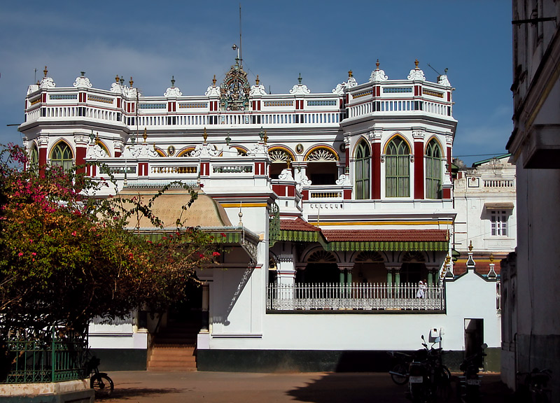 Chettinad Palace in Kanadukathan