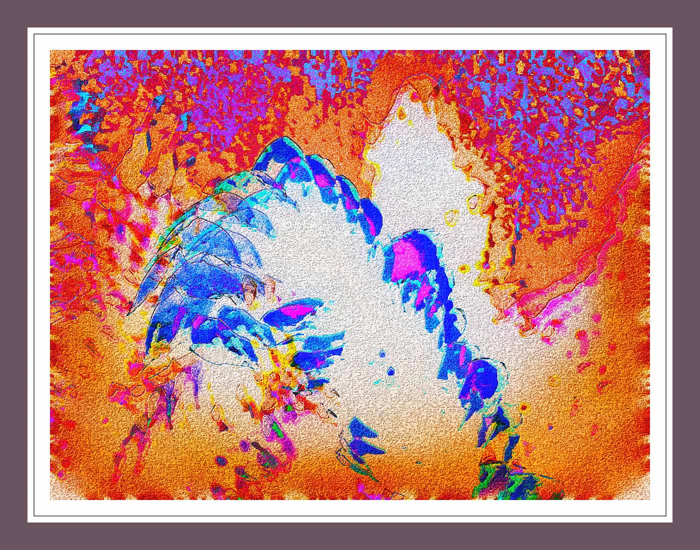 Plant Life in Blue