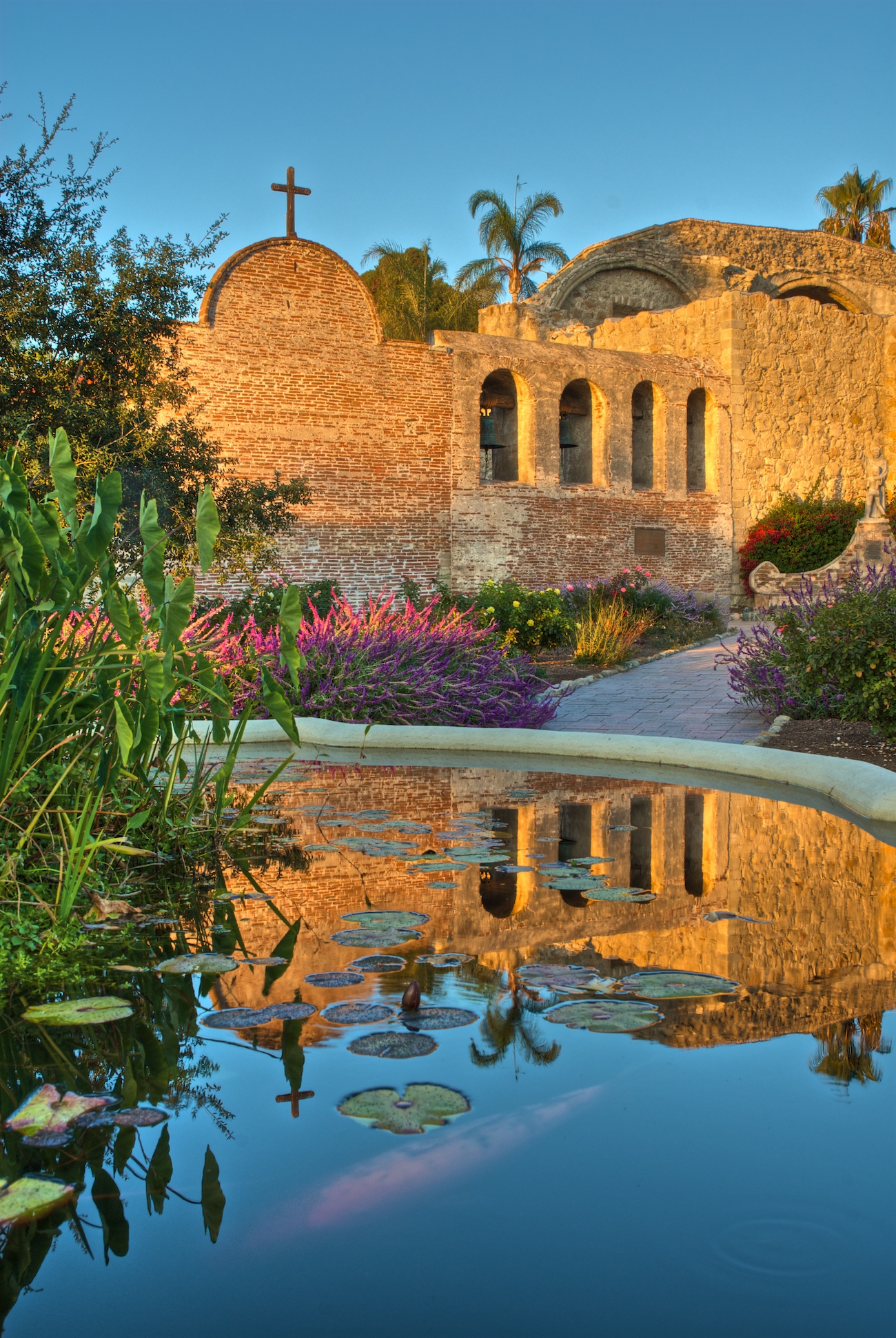 Mission Cross & Bells Reflection