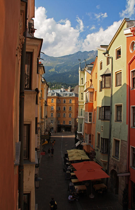 Innsbruck from my hostel window