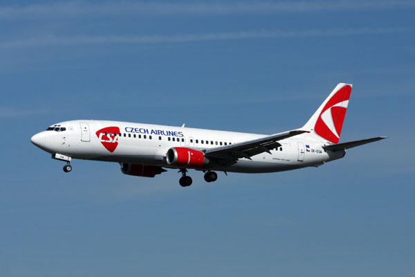 CSA CZECH AIRLINES BOEING 737 400 LHR RF IMG_3709.jpg