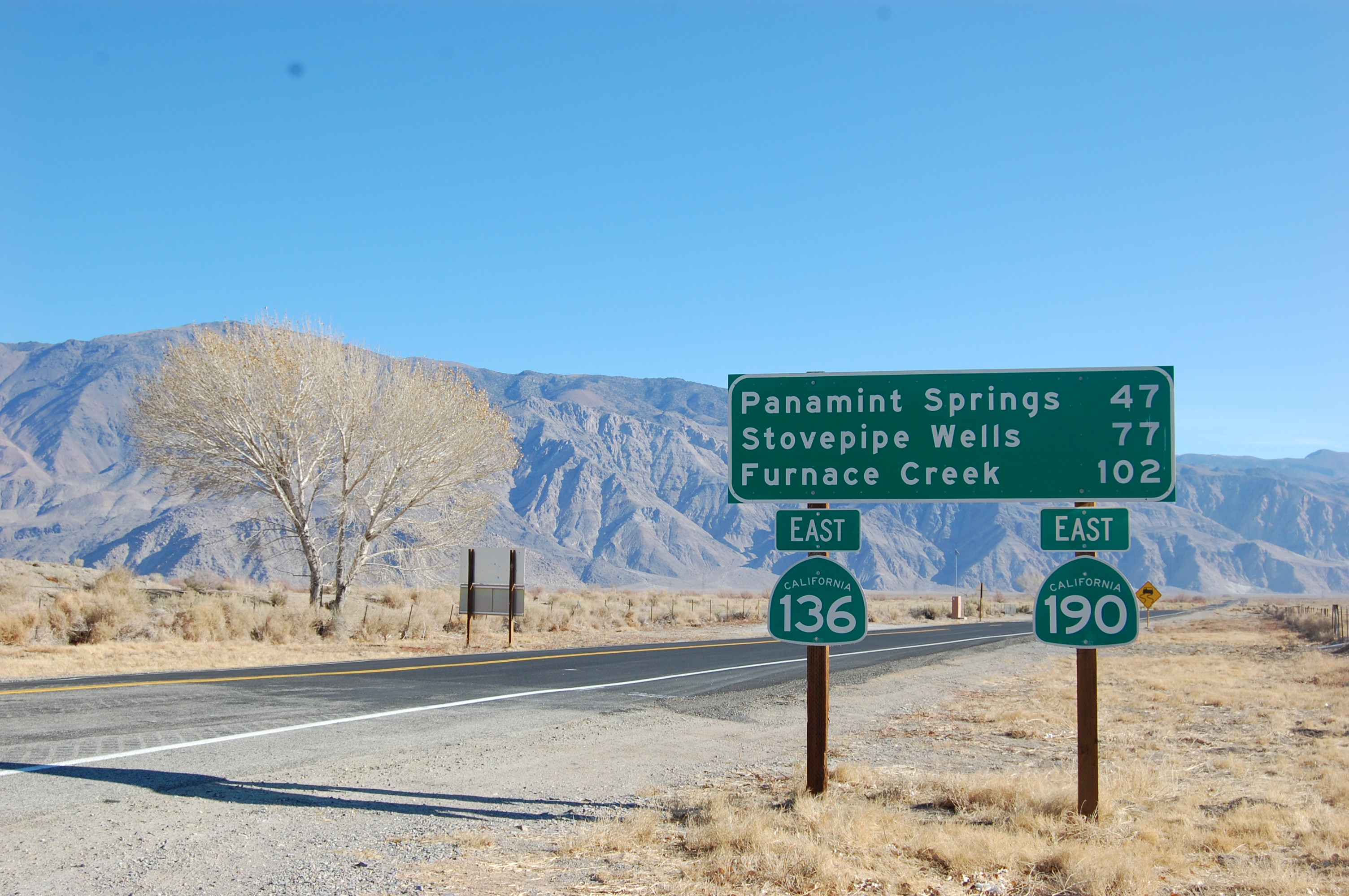 Panamint Springs loop
