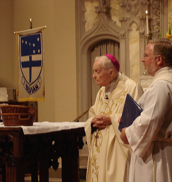 Archbishop Philip Hannan at age 95