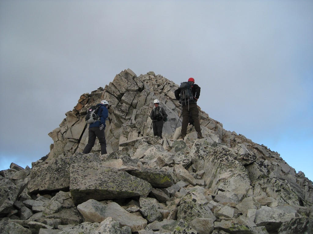 The Gang at the Base of K2s (13,664) Summit Cone