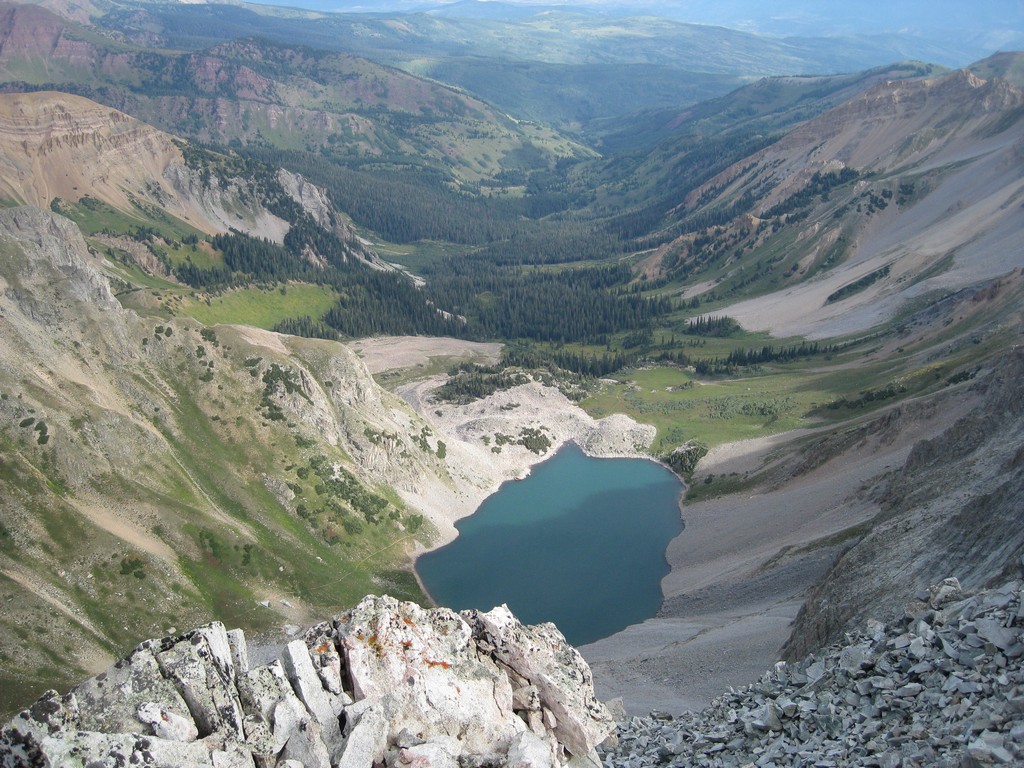 Grand View of Capitol Creek Drainage, From K2-Capitol Ridgeline