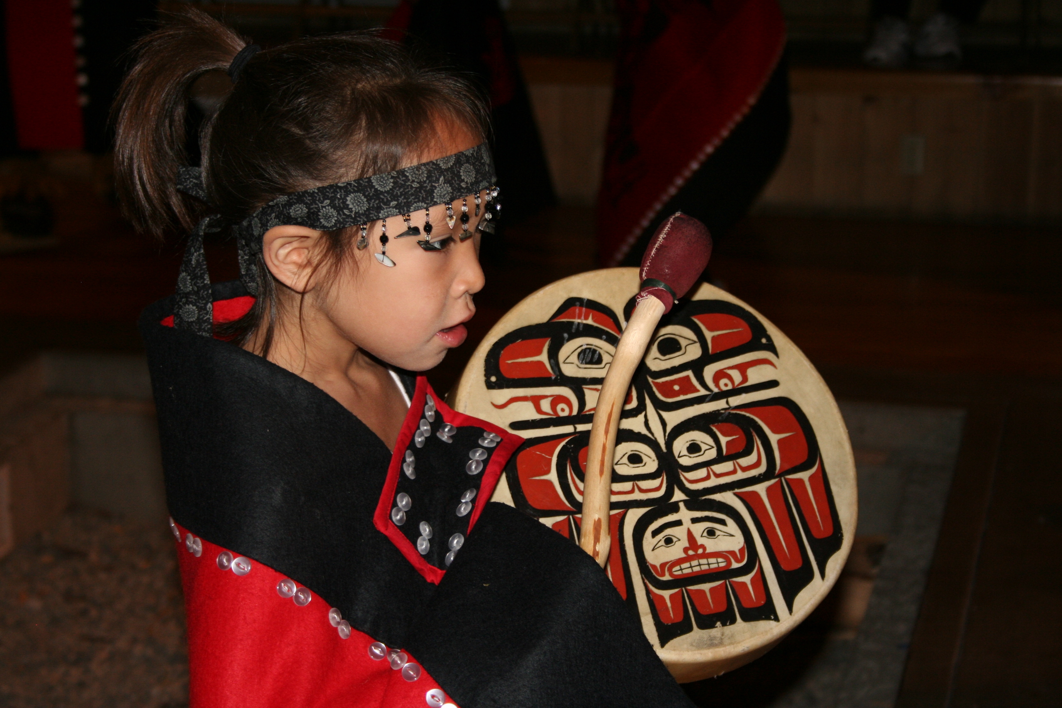 One of the littlest dancers.