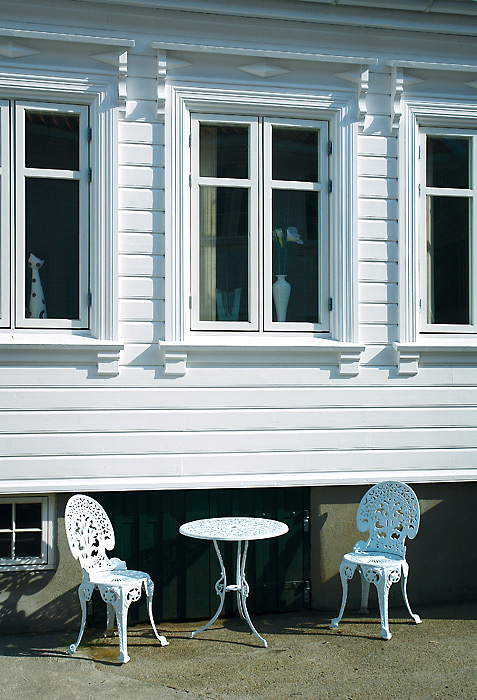 White Vase