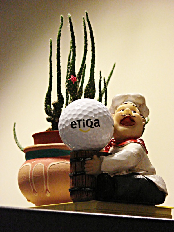 The Chef, The Golf Ball & The Cactus <br>by Tabrizi