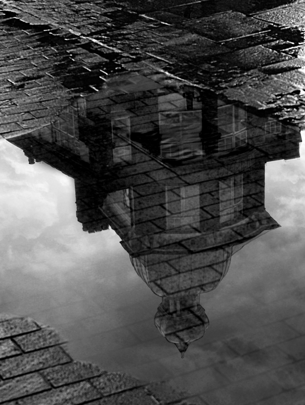 <b>9th place  (tie) - Reflection of Hounslow Dome in Puddle<br>Glyn