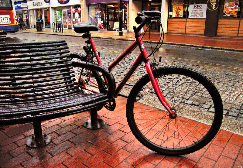 Bike and Bench<br>by Glyn