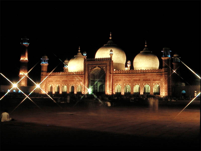 Badshahi Mosque Historical Gold <br> by  Zahid Niaz