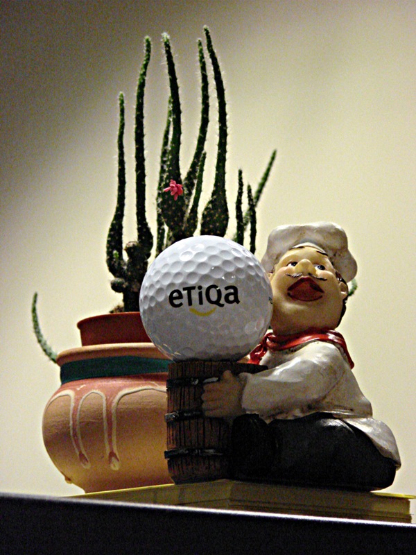 The Chef, The Golf Ball & The Cactus by Tabrizi