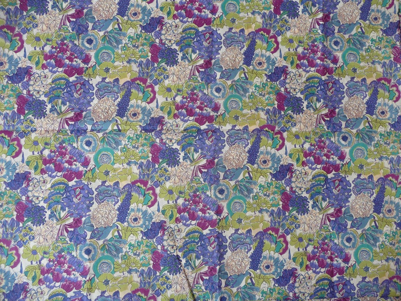 Fabric detail: Cathryns by Liberty again, in different colours