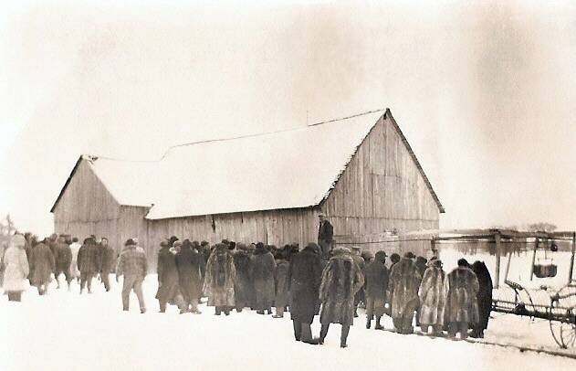 Meeting at the Barn of James Jim Johnston