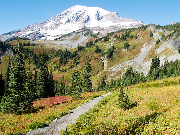 Mt. Rainier - on the trail
