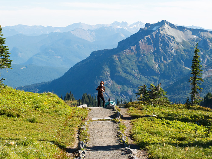 Mt. Rainier - on the trail