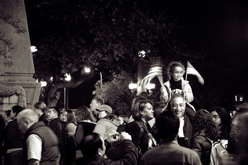 Grant Park Chicago Election Night