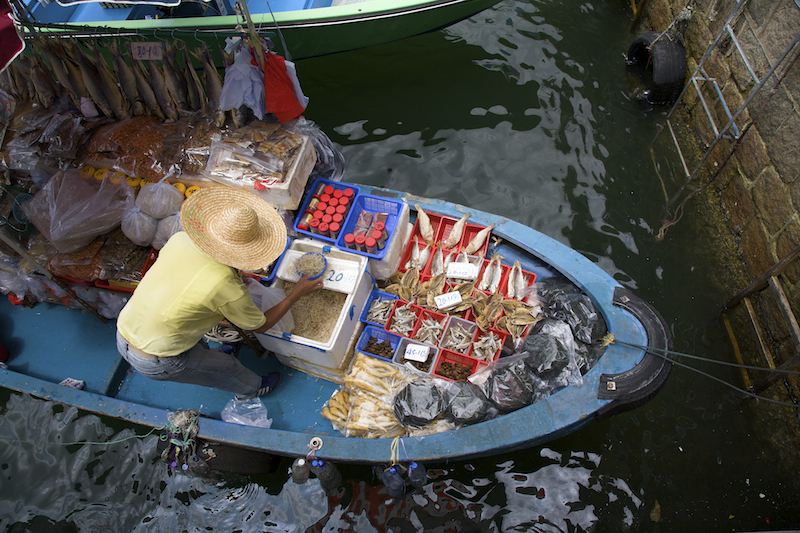 Sai Kung Floating Fish Market