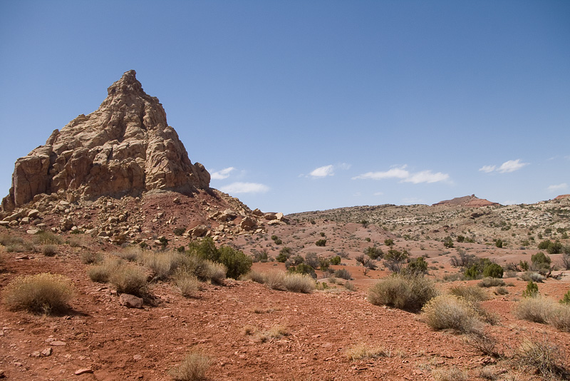 sentinel above the canyons