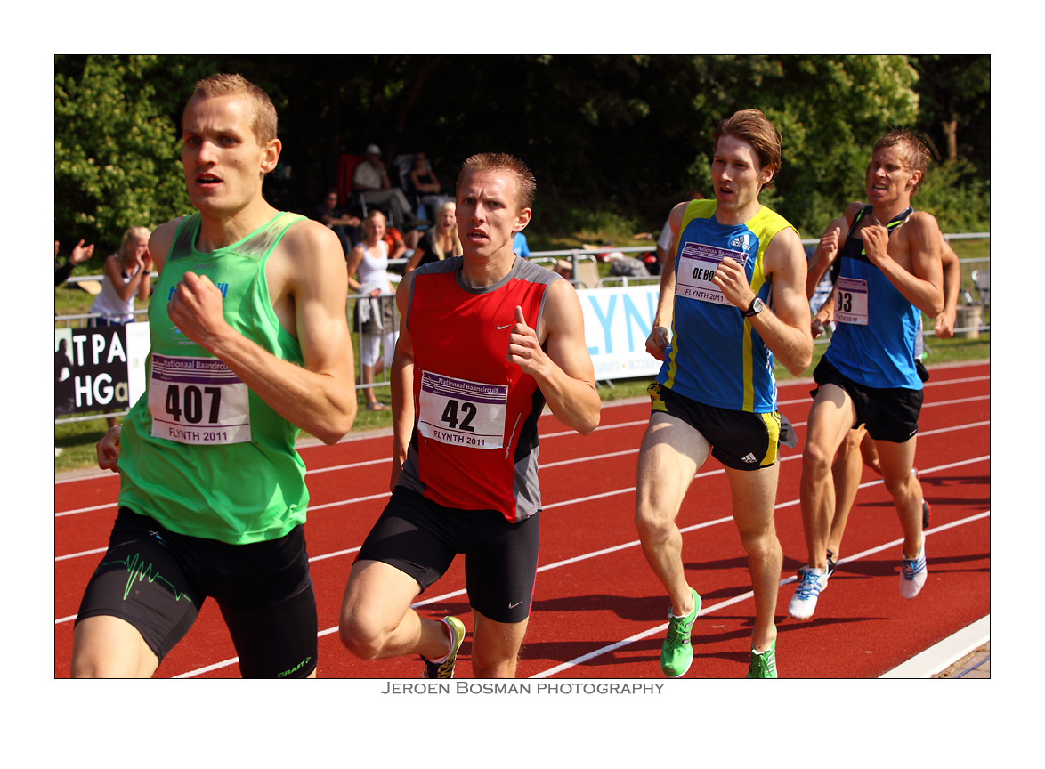 Victor Bouwman (l.), Hugo de haan (ml.), Wouter de Boer (mr.) & Jeffrey van der Park (r.)