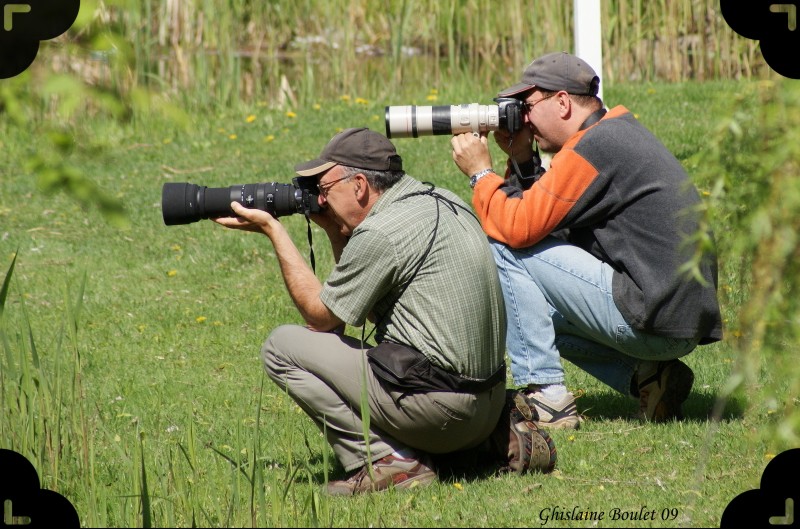Photographes en action (Men at work)