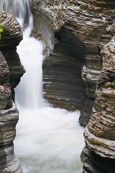 Watkins Glen-Cascade from Sentry Bridge