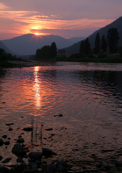 Clark Fork, Alberton, Montana